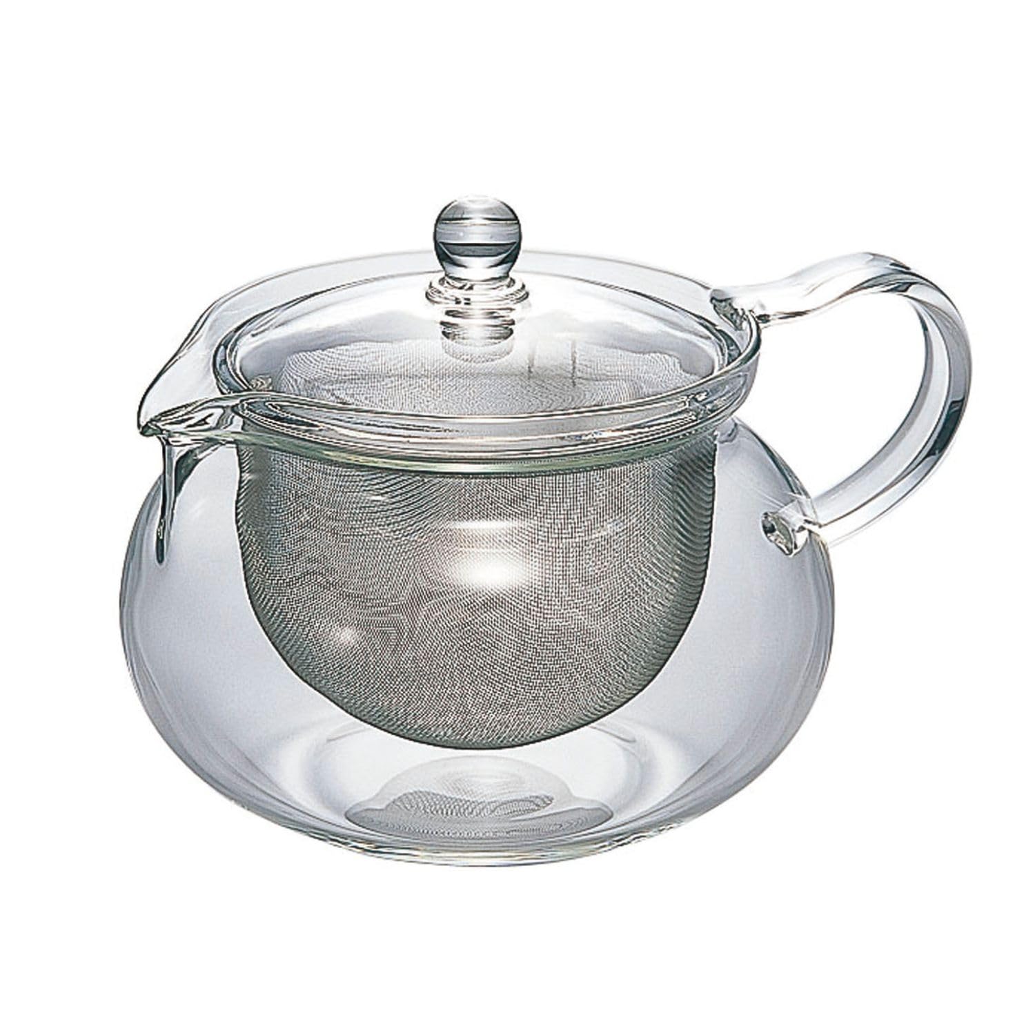 HARIO 700ml Teapot, Round, Capacity, Heat-Resistant Glass, Gift, Present, CHJMN-70T
