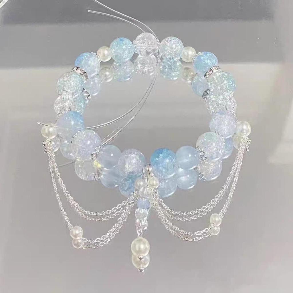 Pulseira de Atributos de Herói: Novo estilo Li Bai e Guan Yu design legal e doce