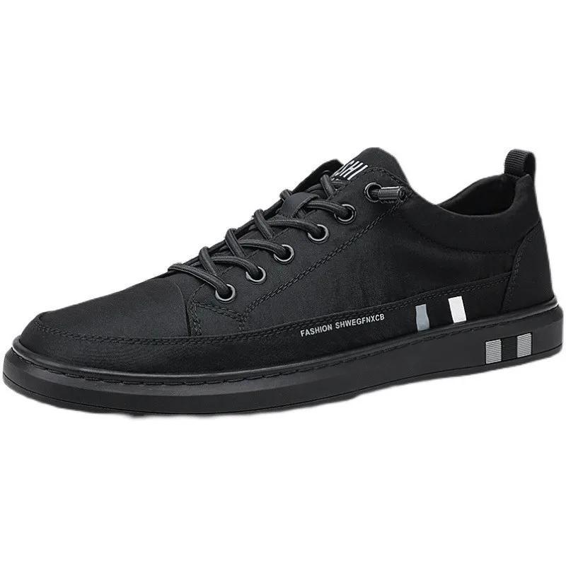 2024 New Men Flat Sport Shoes Brand Breathable Men Casual Shoes Fashion Comfortable Sneakers Platform Lace Up Vulcanized Shoes