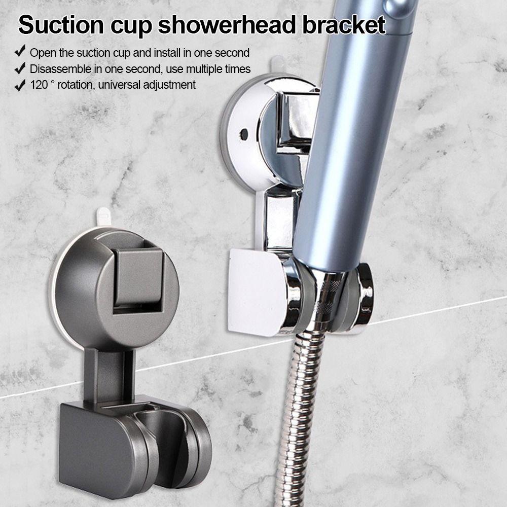 Saugnapf Duschkopfhalter Einstellbare Sprayer Feste Basis Badezimmer Zubehör