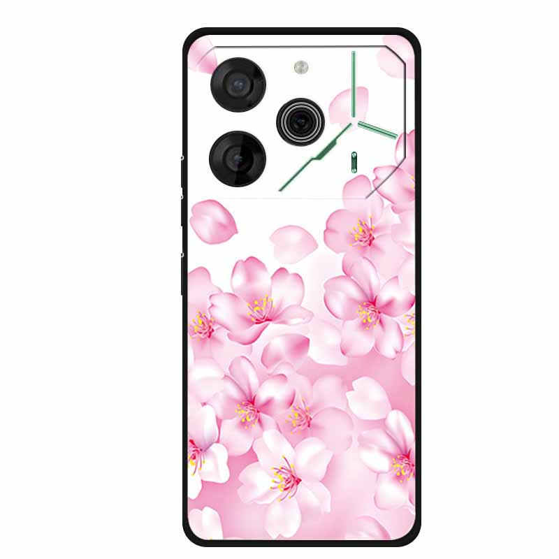 Black Silicone Case For Tecno Pova 6 Pro Phone Case Shockproof Soft Coque For Tecno Pova 6 Pro Back Cover Case Pova6 Pro Cartoon