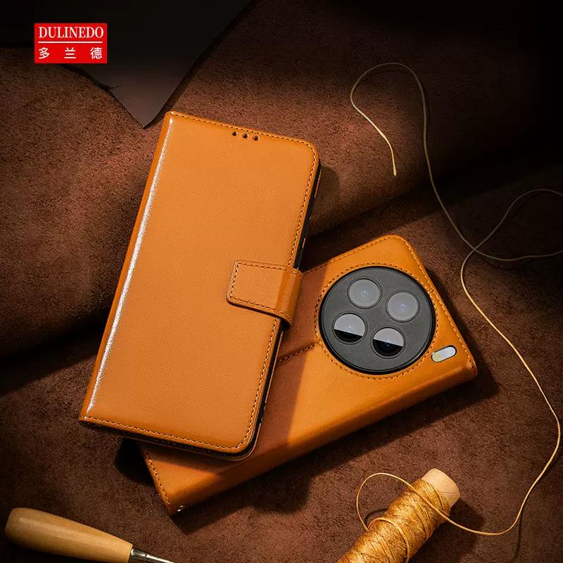 Leather Flip Case for Vivo X100 Ultra X300S X500 Pro Max Magnetic Wallet Card Slot Cover X200 Pro X200S S20 X300e Mini