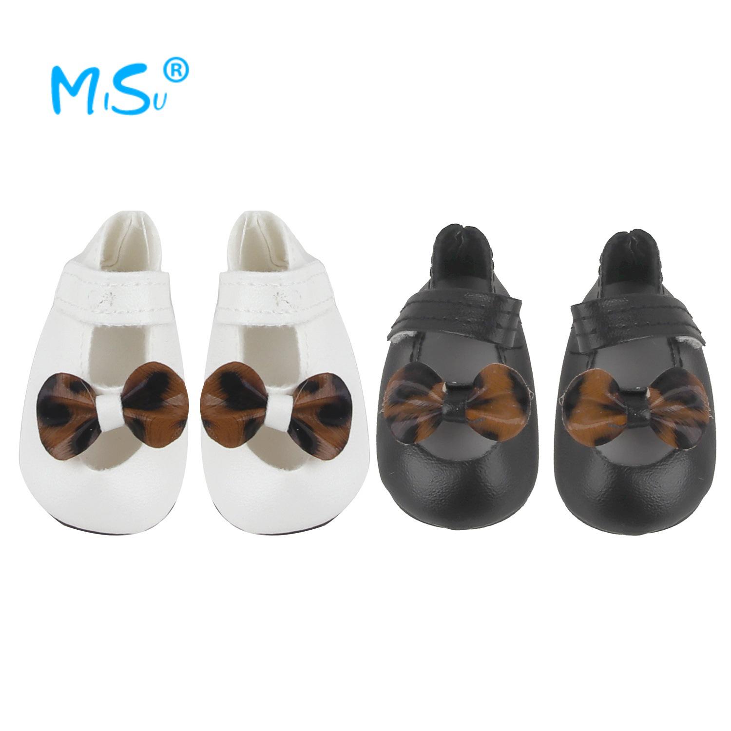 

18-Inch Doll Leather Bowknot Dress-Up Summer Shoes