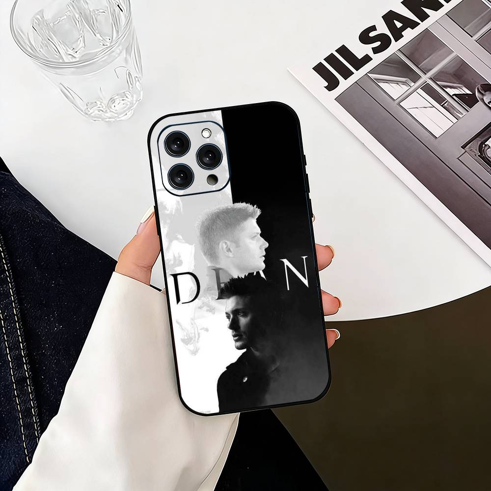 

S-Supernaturals Дин Винчестер Чехол для телефона Силиконовый Мягкий Для IPhone 17 16 15 14 13 12 11 X XR Plus Pro Max Plus iPhone15