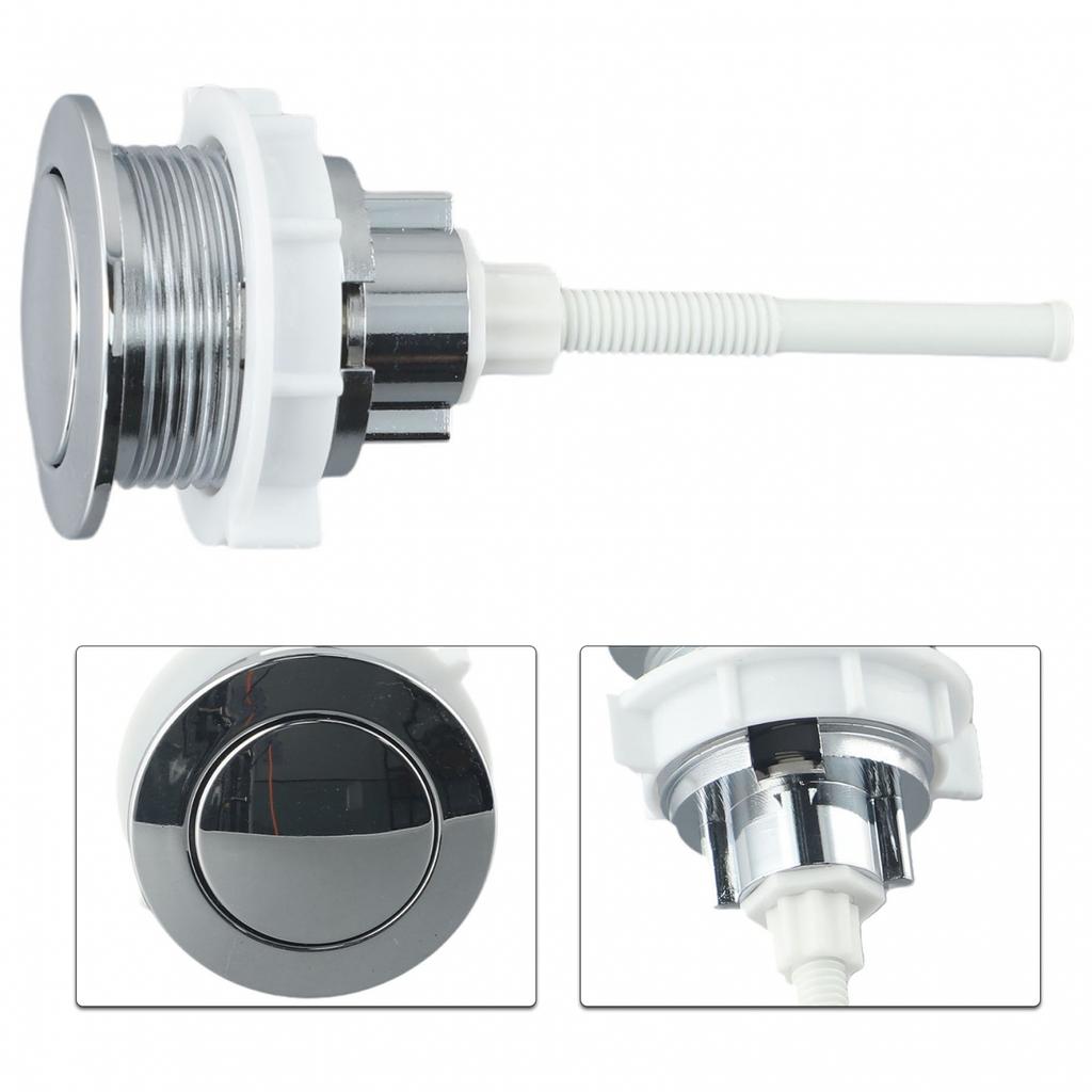 Toilet Tank Button Push Button 14.5*4.6*4.6 Cm ABS Plastic