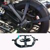 New High Strength Polyester Motorcycle Rear Wheel Transport Bar Tie Down Strap Black
