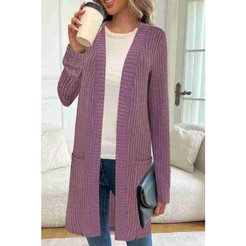 BITCED Women's Vintage Casual Solid Color Print  Long Sleeve  Jackets & Coats Unique Design