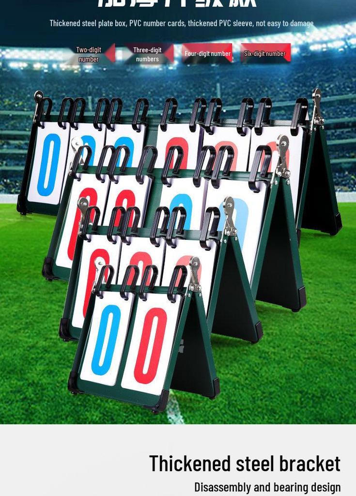 Flip Scoreboard: Basketball, Table Tennis, Billiards Counter