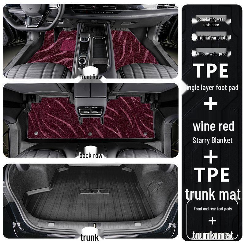 Fengyun A9L TPE Floor Mats 2025: Thickened, Wear-Resistant, Full Surround & Door Sill Coverage