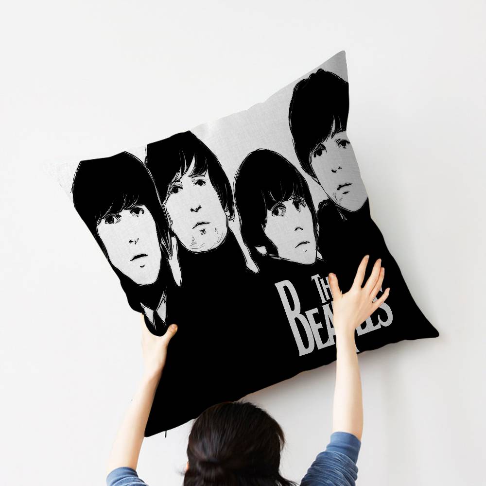 Band Singer The B-Beatles Pillow Gifts Home Office Furnishings Bedroom Sofa Car Cushion Cover case 45x45cm