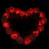 Yousheng LED Rose Flower String Light Realistic Looking Battery-Powered Valentine's Day LED String Lamp Hanging Decoration