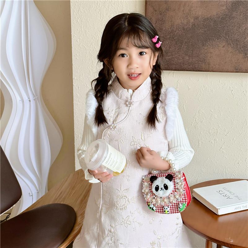 Stylish Children's Mini Panda Shoulder Bag Cute Animal Design For Girls And Boys
