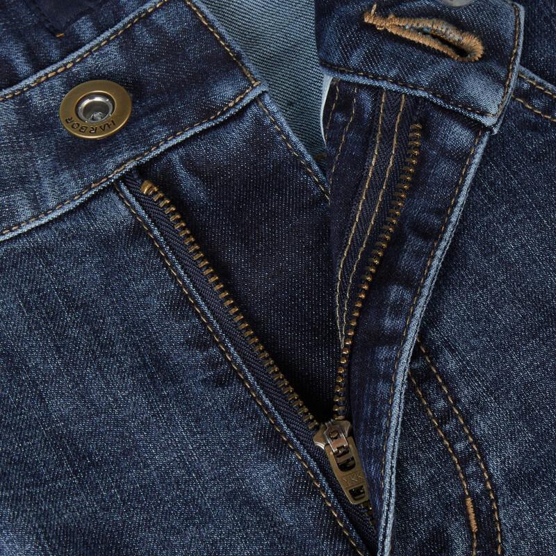 HLA Men's Micro-Elastic Straight Fit Jeans