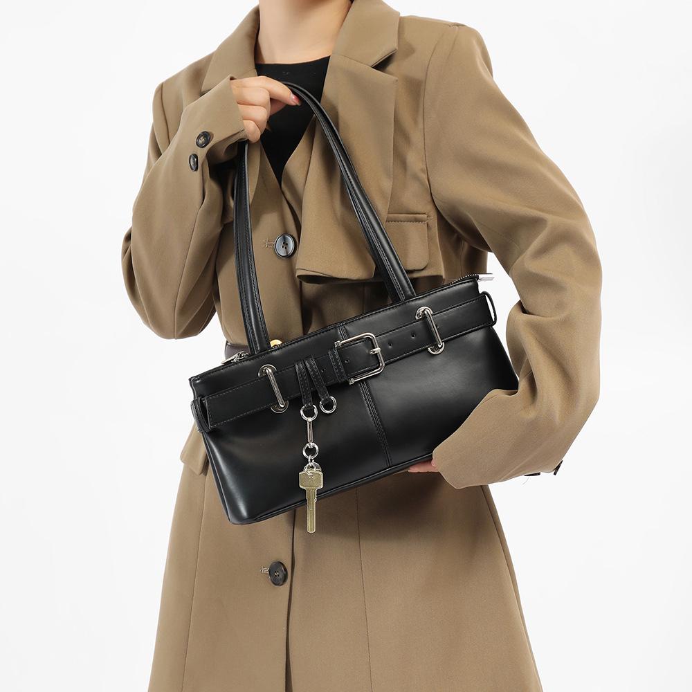 2025 Frühling High-End Retro Baguette Handtasche - Vielseitige Spicy Girl Umhängetasche