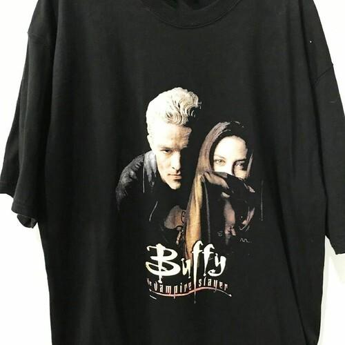 Buffy the Vampire Slayer Vintage Anniversary Shirt Classic Black S-5XL HH04349 Unisex T-Shirt