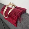 Black Scarf Cashmere Woman Wool Ladies Scarf Warm Checkered Scarf Women'S Winter Scarves Autumn