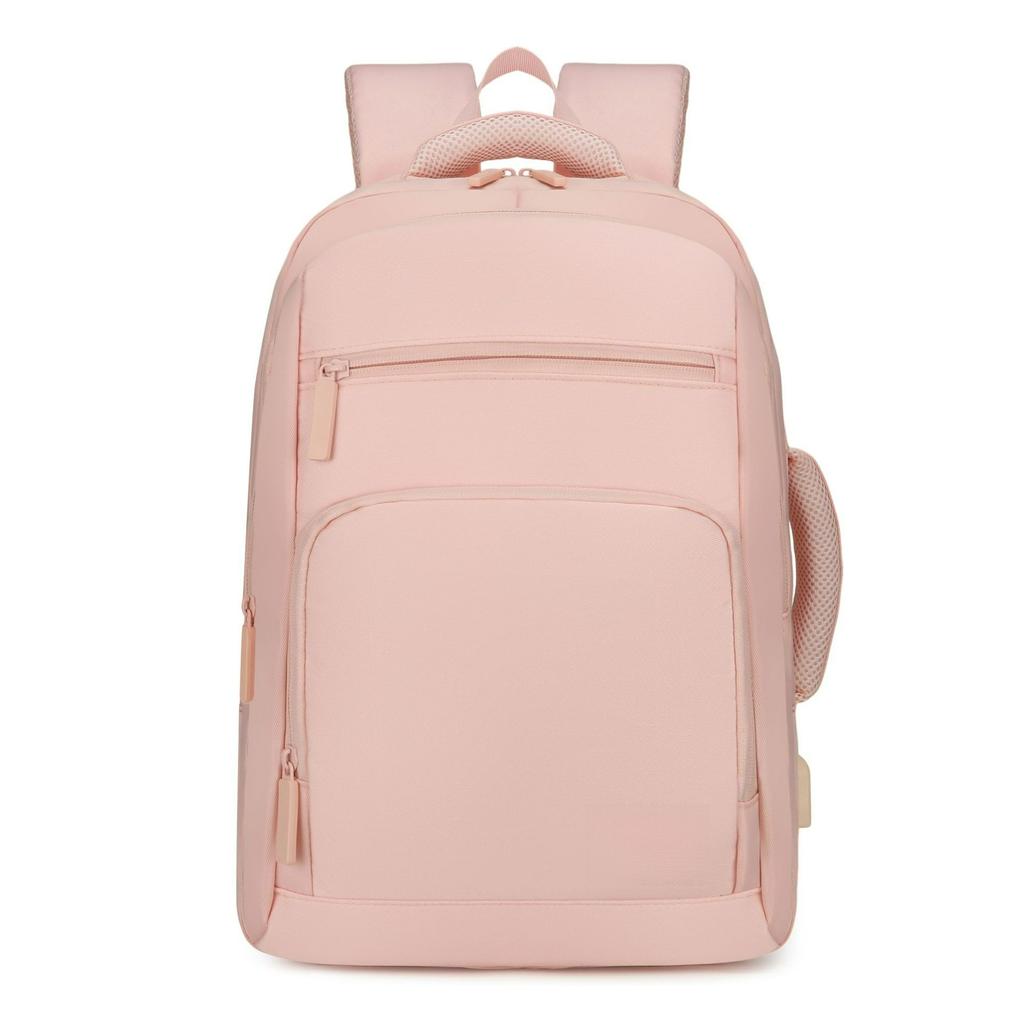 Men's and Women's Backpacks for Summer Students' School Starts with Large Capacity Backpacks, Fashionable Casual and Simple Business Trip Computer Bag