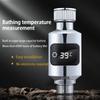 Pirômetro Digital LED para Chuveiro Termômetro Inteligente para Piscina Registrador de Dados de Temperatura da Água de Jacuzzi e Spa
