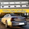 Volvo Emblema de Letras para Carro Adesivos Metálicos para Porta-malas de Automóvel Para Volvo Xc60 Xc90 V40 V60 S60 V50 V90 S80 C40 XC40 V70 XC70 C30 C70 Rdesign