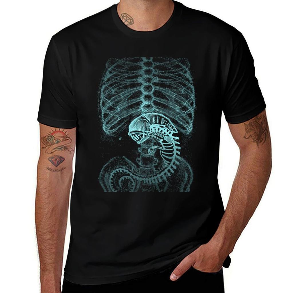 Classic Radiography Alien Tshirt Xray Tshirt Unisex Tshirt T Shirt For Unisex Tshirt
