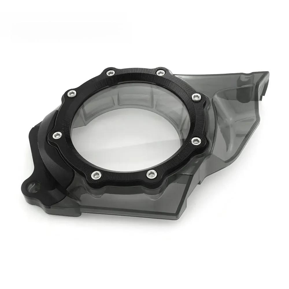 Motorcycle CNC PVC Intake Transmission Chain Cover Engine Gearbox Case For Vespa GTS 250 300 HPE GTV -2024 Accessories