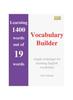 Kniha Vocabulary Builder : Learning 1400 Words Out of 19 Words