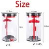 Dust Bin for Dyson V10 SV12 V11 V15 SV14 SV15 SV22 Vacuum Cleaner Parts Dust Bin Base Lid Top Fixed Sealing Ring Accessories