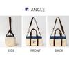 BEVERLY HILLS POLO CLUB Logo marki Beverly Hills Polo Club z nadrukiem konika BHPC Torba dwurzędowa na ramię torba typu tote z odpinanym paskiem na ramię, około