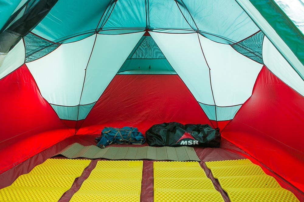 MSR Outdoor Climbing Camping Tent Habitude 6 Green for 6 People Japanese 37029 [Genuine Product]