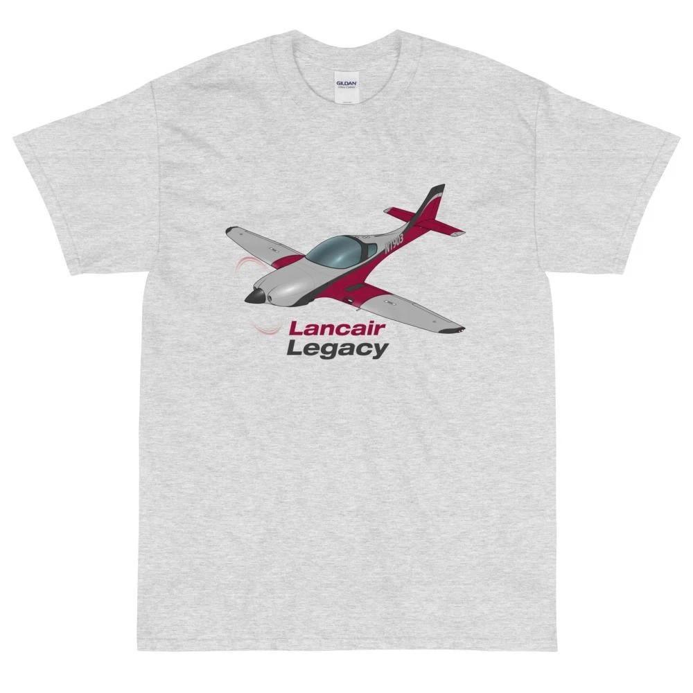 

Lancair Legacy Custom Airplane T-Shirt - Personalized with your N# 4XL