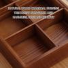 Stylish Candy Box Elegant Wood Dry Fruit Container with Cover for Living Room Elegant Snack Organizer for Household Use