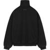 Fear of God Essentials Heavy Fleece Turtleneck Black Men Tops 192BT246220F