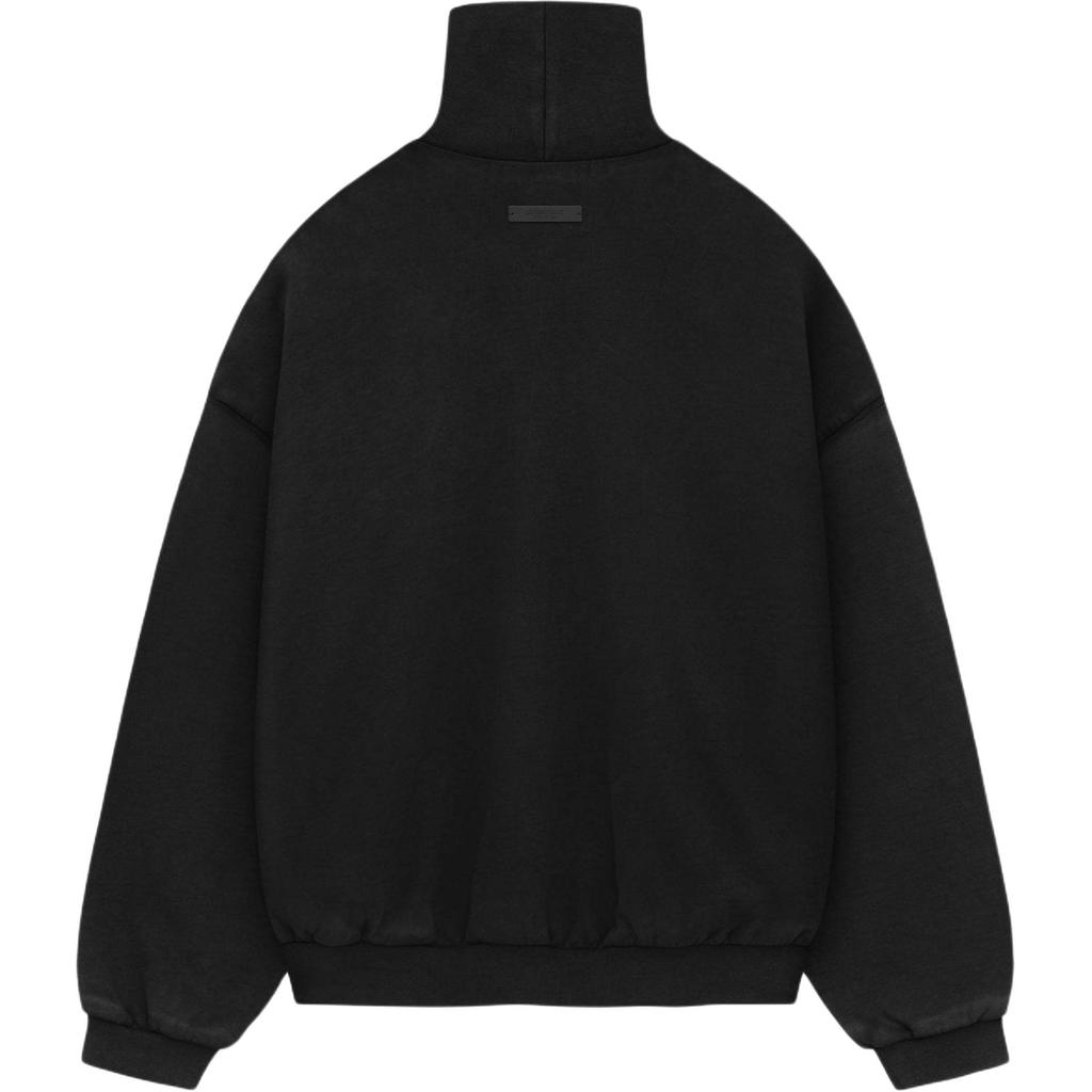 Fear of God Essentials Heavy Fleece Turtleneck Black Men Tops 192BT246220F
