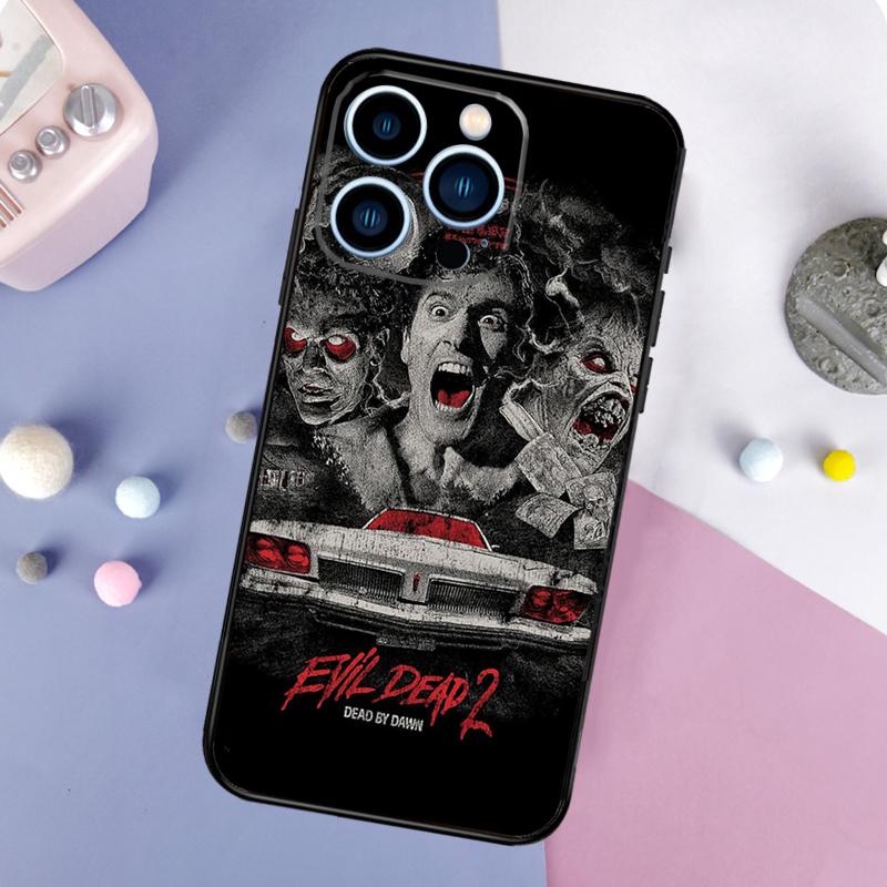 Horror Movie Evil Dead Case For iPhone 16 15 13 12 11 14 Pro Max Mini X XR XS Max Plus Bumper Back Cover
