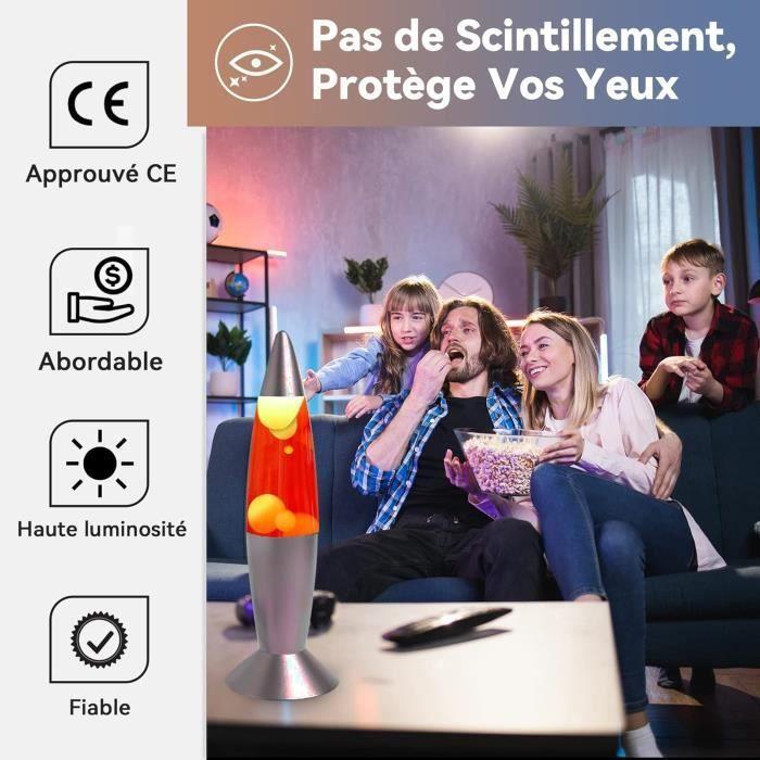 Lávová žárovka - Klarlight - E14 R39 - 25W - Teplá bílá - Balení po 4