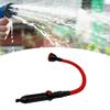 Long Hose Nozzle Sprayer for Hanging Basket 360 Green Rotating Wand with Adjustable Sprays Patterns Watering Tool