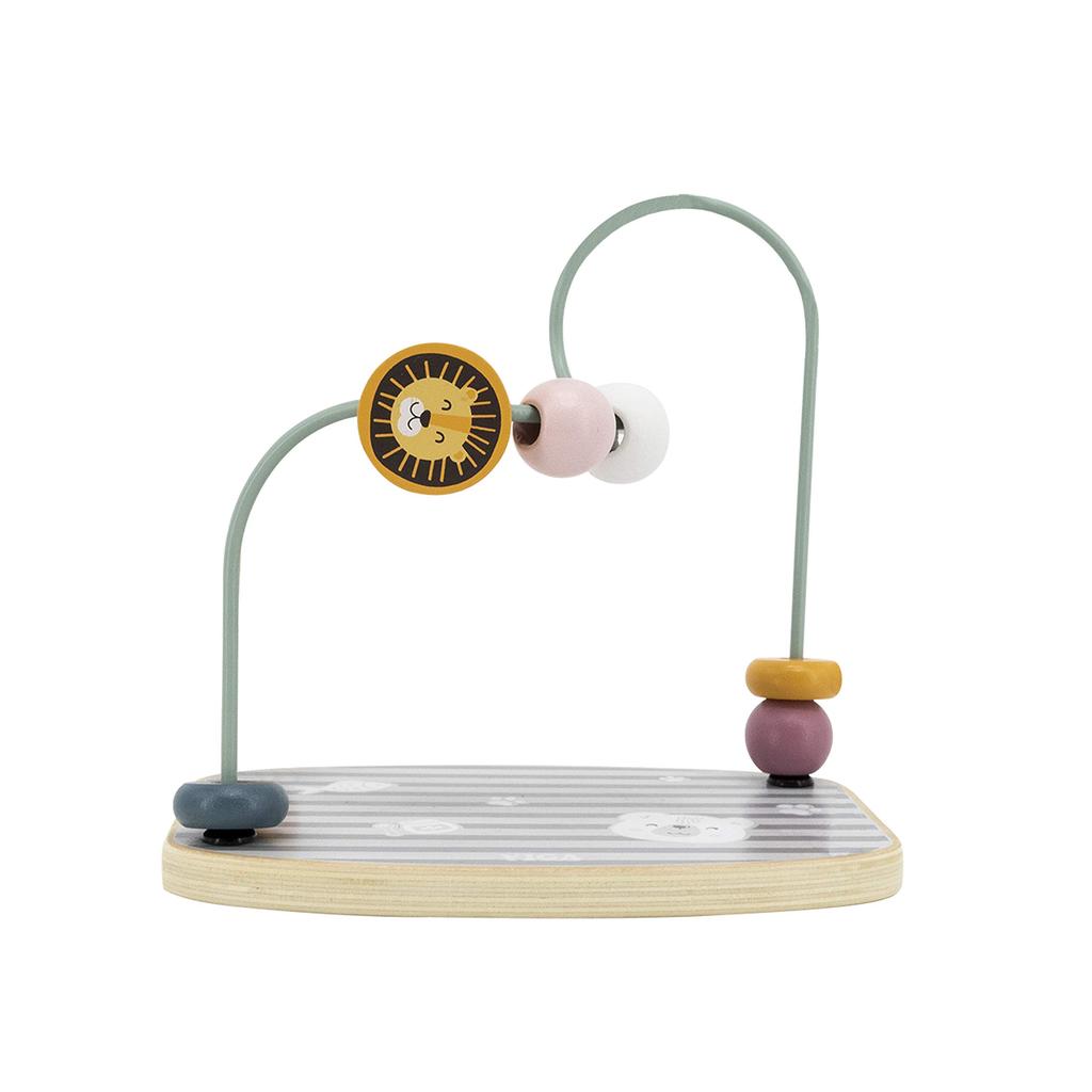 PolarB Beads Maze - A learning toy that promotes visual tracking, baby gym, and playmat. A perfect gift for newborns and babies. (TYPR44020)