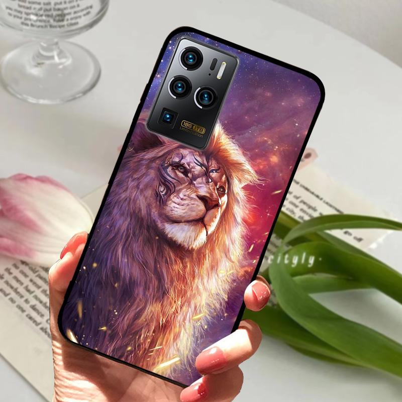 For ZTE Axon 30 Ultra Phone Case Axon30 Animals TPU Silicone Soft Funda Back Cover For ZTE Axon 30 Pro 30s Protector Cases Coque