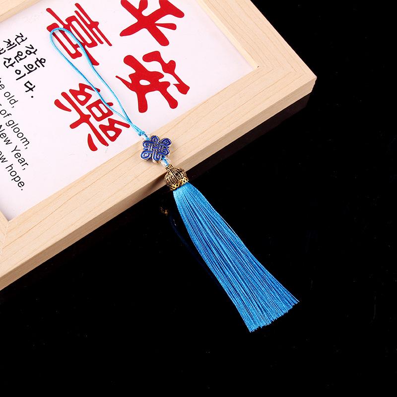 Chinese Knot Tassel Accessories: Hat, Pendant, Bookmark, and Jewelry Tassels