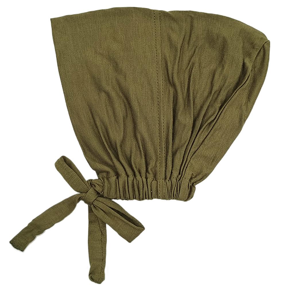 Modal Muslim Turban Hat Inner Hijab Caps Islamic Underscarf Bonnet India Hat Female Headwrap Turbante Mujer Hijab Cap With Rope