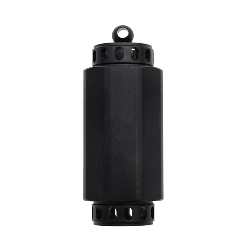 Versatile Keyrings Pendant  Durable Medicine Holder Bottle Keychain Pendant Stylish and Customizable Container Keychain 1