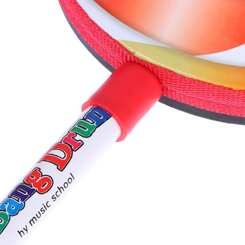 6 Zoll 8 Zoll 10 Zoll Lutscher Handtrommel Schlaginstrumente Bunte Tanz Requisiten Säuglings Musikspielzeug Lehrmittel