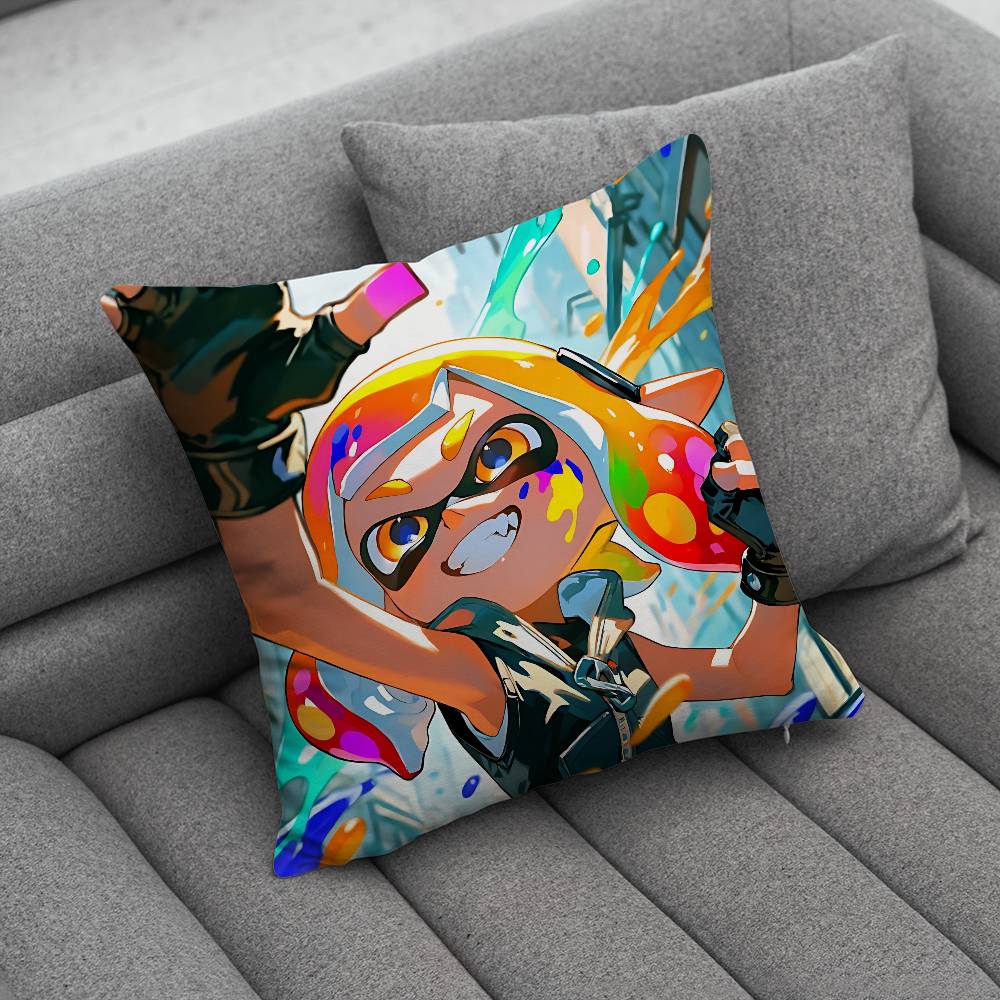 SSplatoonS Creative patterned pillowcases for interior decoration office living room home