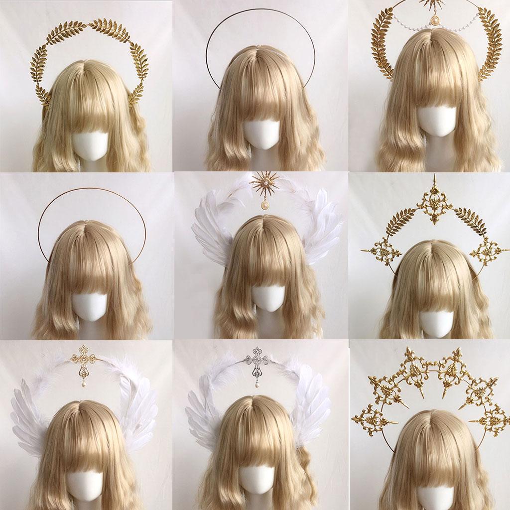 Sun Godmother's Hairhoop Virgin Mary Goddess Headband Hair Accessories