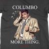 Columbo Just One More Thing T-shirt grappig TV televisie top vintage Gewassen Veelzijdig Casual Comfortabel Unisex Rekbaar