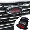 For Focus Mondeo MK2 Fusion Ranger Mustang MK3 Car Emblem Front Hood Grille Bagde Cover Sticker Decoration Auto Accessories