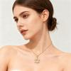 Hexagram Necklace for Men - Simple and Versatile, Fashionable and Unique. Hexagonal Star Necklace for Women.