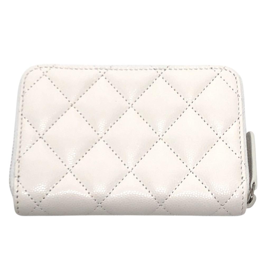 CHANEL AP3728 Star CC Mark Round coin purse Compact wallet  Unused