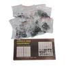 225Pcs O Ring Kit Durable Rubber Sealing Rings Oil Water Resistant Multi Sizes for Industrial Auto Repair