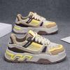 Light luxury autumn men's thick-soled heightening sports shoes student versatile casual niche men's shoes live broadcast low-top skateboard shoes